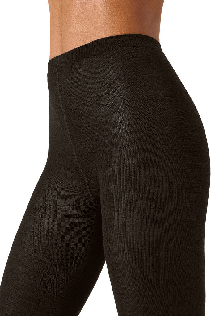 Merino uldstrømpebukser - 4826 Soft Cacao
